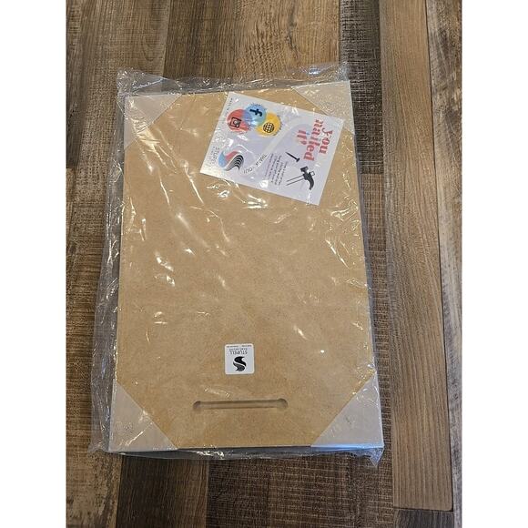 Stupell Promise Me Wood Wall Plaque 10 X 15 New White Brave, Strong, Loved,smart - Picture 4 of 4